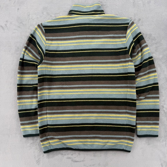 Vintage Patagonia Synchilla Fleece Jacket Full Zip Striped Womens size Medium - Picture 12 of 16